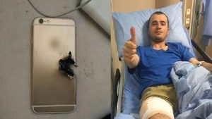 هاتف ” آي فون ” ينقذ جندياً تركياً من رصاصة قاتلة