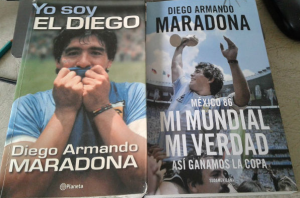 مارادونا يدون ذكريات الفوز بمونديال المكسيك في كتاب !