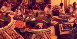 بذخ عائلة سعودية في رمضان يثير جدلاً عبر مواقع التواصل الاجتماعي ( فيديو )