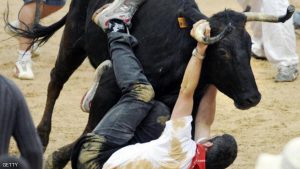 قتيل و جريحان في مهرجان لركض الثيران بإسبانيا