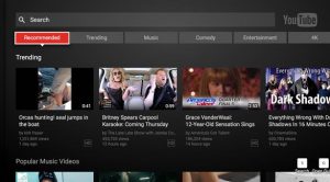 ” يوتيوب ” تعيد تصميم واجهة تطبيقها الخاص بأجهزة التلفاز