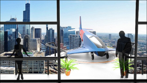 منازل المستقبل بشرفات لهبوط طائرات دون طيار