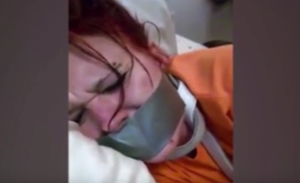 الشرطة الأمريكية تعتقل شابة بعد تعرضها لعملية اختطاف مزيفة ( فيديو )