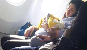 طفلة فلبينية ولدت على متن طائرة قادمة من دبي تحصل على ” مليون ميل “