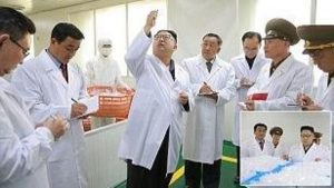 ماذا فعل زعيم كوريا الشمالية في مصنع الحقن ؟