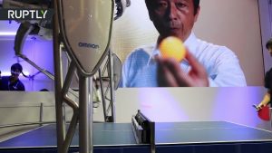 الكشف عن الروبوت الياباني الأول في العالم لتدريبات تنس الطاولة ( فيديو )