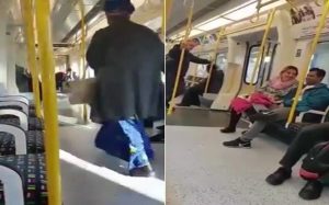 بالفيديو .. بريطانية تلاحق رجلاً لكم شاباً مسلماً في مترو الأنفاق