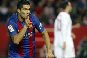 سواريز سعيد بعقوبة الإيقاف للعب أمام ريال مدريد