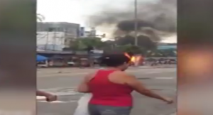 بالفيديو .. انفجار شاحنة مليئة بأسطوانات الغاز في البرازيل