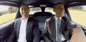باراك أوباما مازحاً : سأعمل سائقاً في شركة ” أوبر “