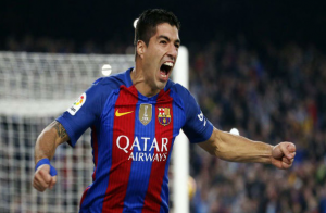 سواريز يقترب من تمديد عقده مع برشلونة حتى عام 2022