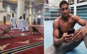 بطل العالم بالملاكمة يتلقى وابلاً من الانتقادات بسبب صورته داخل مسجد في دبي