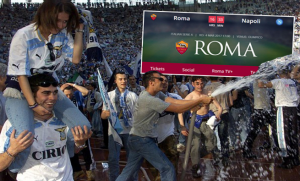 جماهير لاتسيو تسخر من الصفحة الرسمية لنادي روما