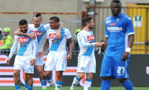 الدوري الإيطالي : فوز صعب لنابولي و يوفنتوس يتخطى سمبدوريا بهدف كوادرادو