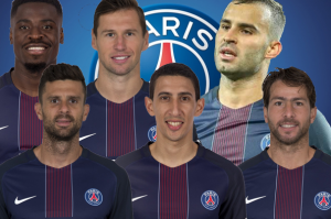 باريس سان جيرمان يحدد قائمة من 6 لاعبين لتسريحهم في الصيف القادم