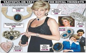 القصور الملكية تبيع هدايا و مجوهرات الأميرة ديانا في ذكرى وفاتها العشرين