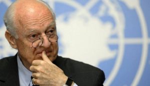 دي ميستورا : محادثات سورية في جنيف الشهر المقبل