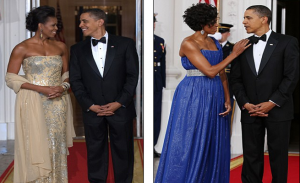ميشيل أوباما : زوجي ارتدى الطقم نفسه مدة 8 سنوات و لم يلاحظ ذلك أحد ( فيديو )