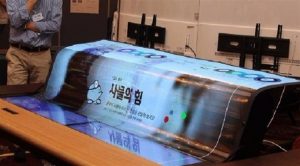 ” إل جي ” تطور أكبر شاشة ” OLED ” شفافة و مرنة في العالم