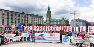 نشطاء معارضون لقمة العشرين يطالبون بحماية اللاجئين