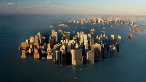 فيديو صادم يحاكي غرق نيويورك في المياه بسبب تغير المناخ