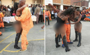 ” راقصات التعري ” تثرن الجدل بعد مشاركتهن باحتفال في سجن بجنوب أفريقيا
