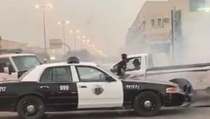 السعودية : شرطة الرياض تسيطر على مخمور حاول التعدي على رجال الأمن