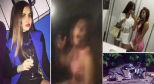 بالفيديو .. لحظة مصرع ملكة جمال أوكرانيا في حادث مأساوي