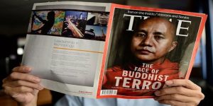 احتجاز صحفي ميانماري لانتقاده لراهب بوذي يحرض ضد المسلمين