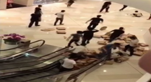 شجار في مجمع شنغهاي التجاري بسبب خلل في تطبيق لـ ” أديداس ” ( فيديو )