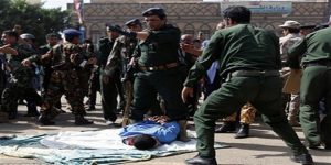 إعدام رجل علنًا في صنعاء بعد إدانته باغتصاب و قتل طفلة