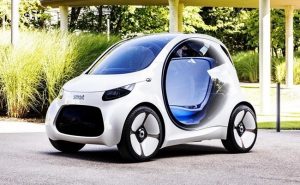 شركة ” سمارت ” السويسرية تبتكر سيارة دون مقود و دواسات !