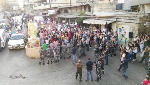 صحيفة لبنانية : اعتصام حاشد في زغرتا رفضاً للوجود السوري