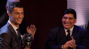 دييغو مارادونا : كريستيانو رونالدو يستحق جائزة ” الأفضل “