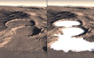 علماء الفلك يحلون لغز ” جداول كوكب المريخ “
