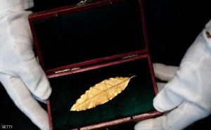 فرنسا : سعر خرافي لـ ” ورقة غار ” من تاج نابليون