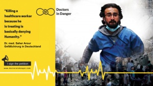 ألمانيا : جراح سوري يناشد ميركل العمل على فتح ممر إنساني لتوصيل الإمدادات الطبية للمستشفيات في سوريا