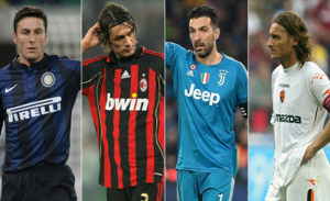 بوفون الأفضل بين الأساطير الأربع الكبار في تاريخ الدوري الإيطالي