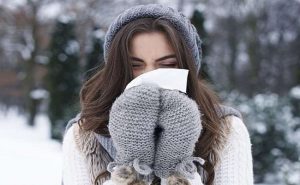 لماذا يسيل الأنف أثناء البرد ؟