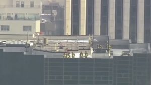 إصابة شخصين في حريق ببرج ترامب في نيويورك ( فيديو )