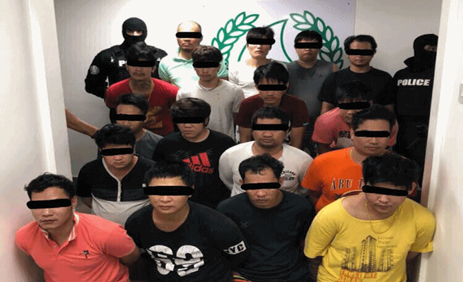 الإمارات : شرطة دبي تضبط عصابة دولية سرقت 100 مليون بات تايلاندي