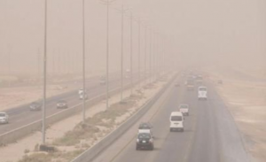 السعودية : حادث سير جماعي على طريق ” مكة _ جدة ” بسبب الغبار