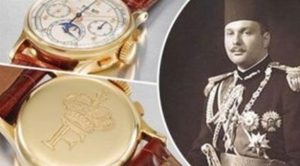 الإمارات : بيع ساعة الملك فاروق بسعر قياسي