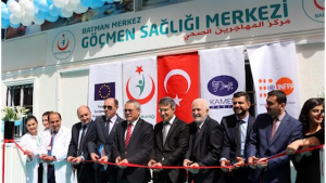 تركيا : افتتاح مركز للرعاية الصحية للسوريين و الأفغان في ” بطمان “
