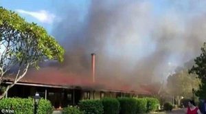 حريق غامض يحول زفاف عروسين أستراليين إلى كارثة ( فيديو )
