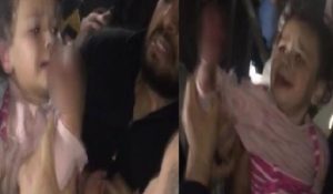 تركيا : إصابة خطيرة لطفلة سورية انحشرت يدها في ” باب مصعد ” باسطنبول ( فيديو )