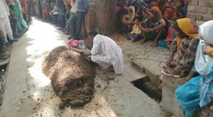 وفاة امرأة هندية اختناقاً بعد دفنها حية لعلاجها من لدغة أفعى !