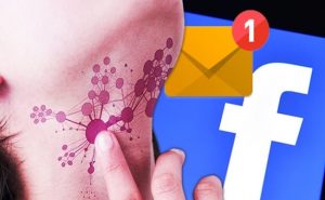 جديد ” فيسبوك ” .. رسائل عبر الجلد !