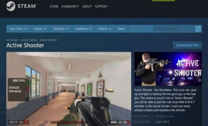 حذف لعبة فيديو جديدة تحاكي إطلاق النار في المدارس