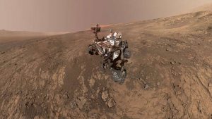 مسبار ” كريوسيتي ” يلتقط صورة سيلفي وسط عاصفة شديدة على كوكب المريخ